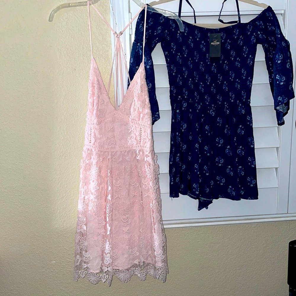Cute NWT Hollister Romper and Dress!